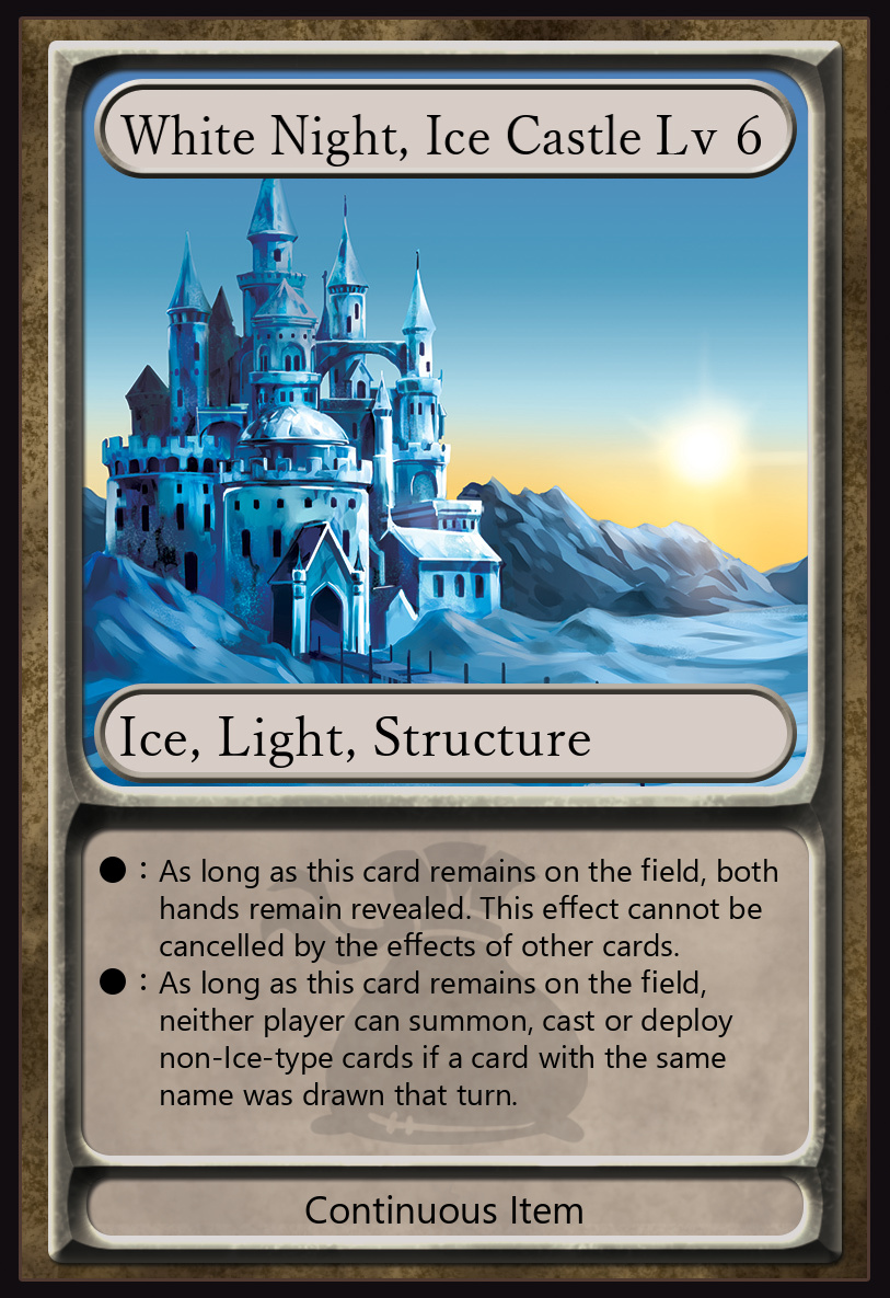 White Night, Ice Castle