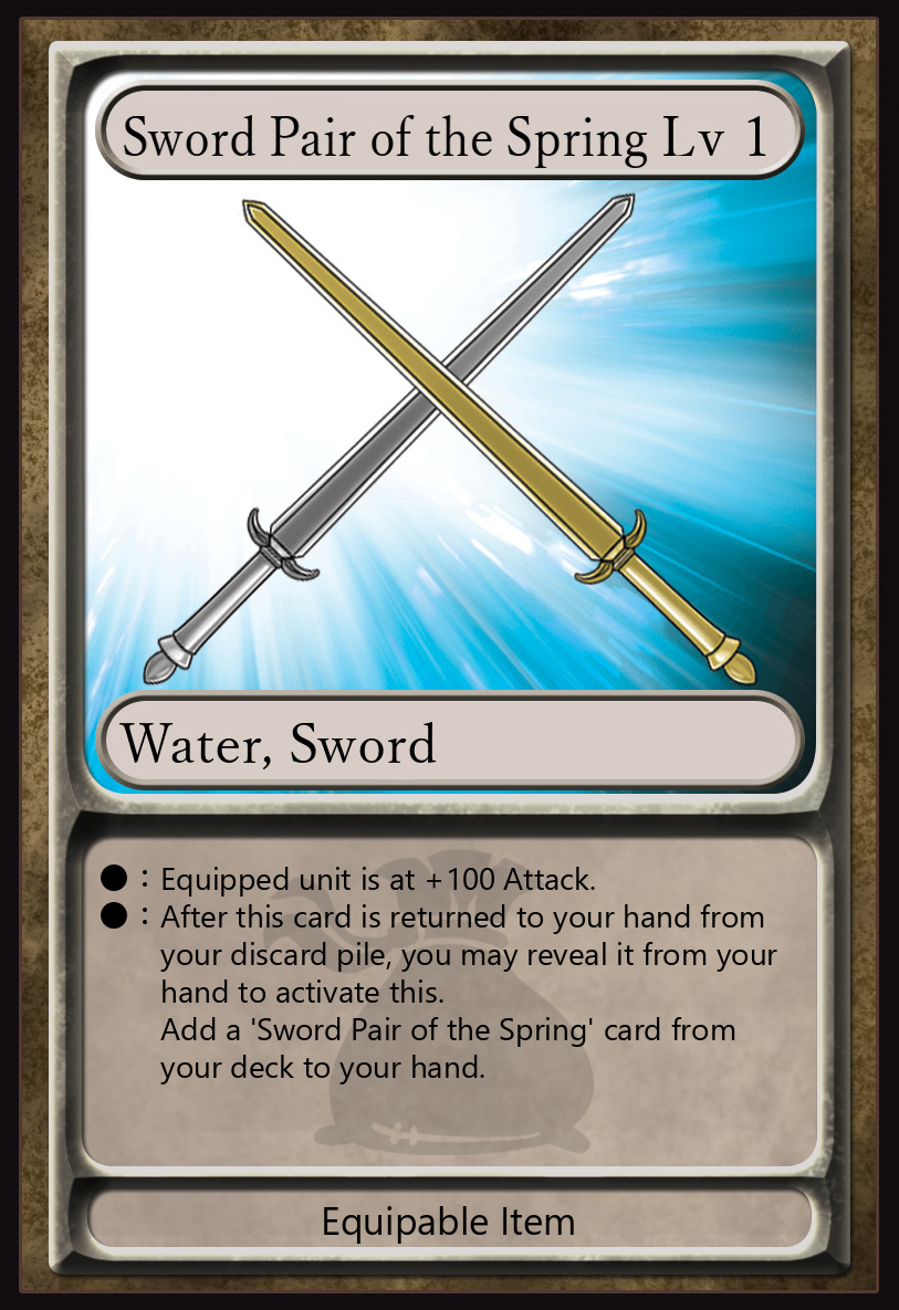 Sword Pair of the Spring