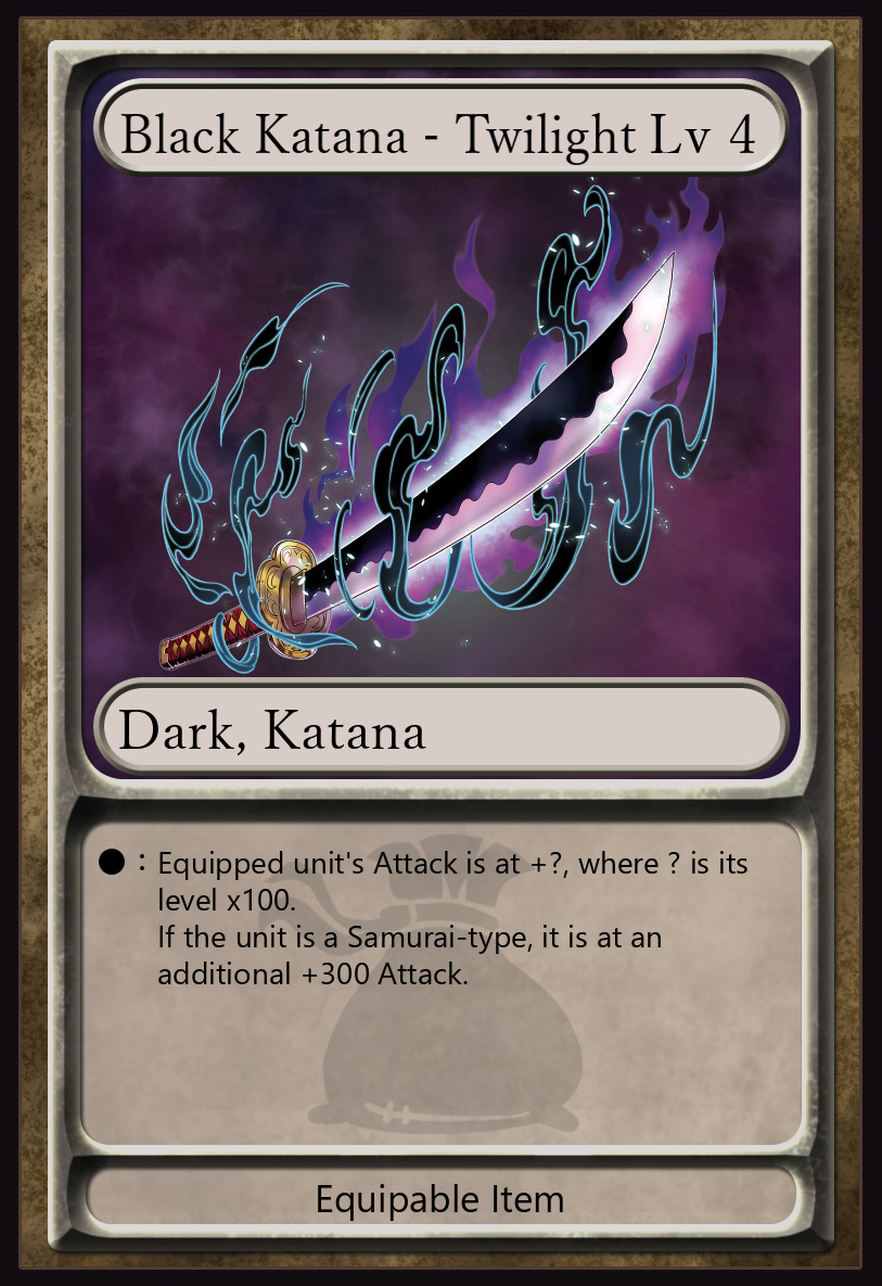 Black Katana - Twilight