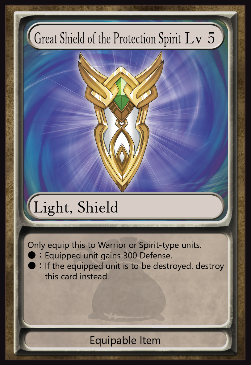 Great Shield of the Protection Spirit