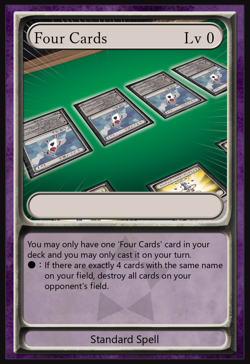 Four Cards