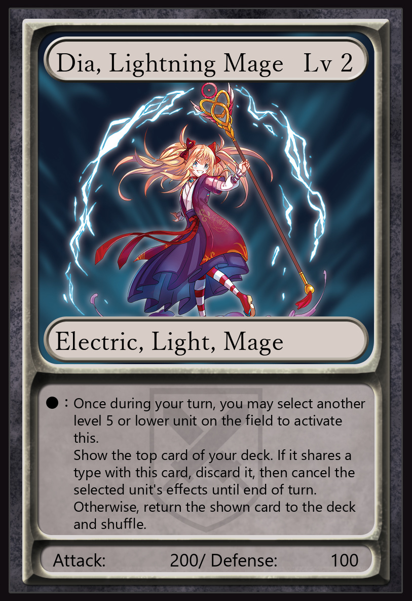 Dia, Lightning Mage