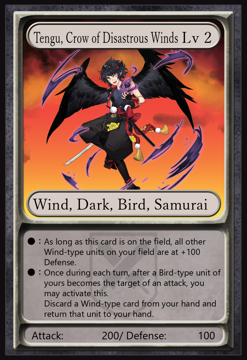 Tengu, Crow of Disastrous Winds