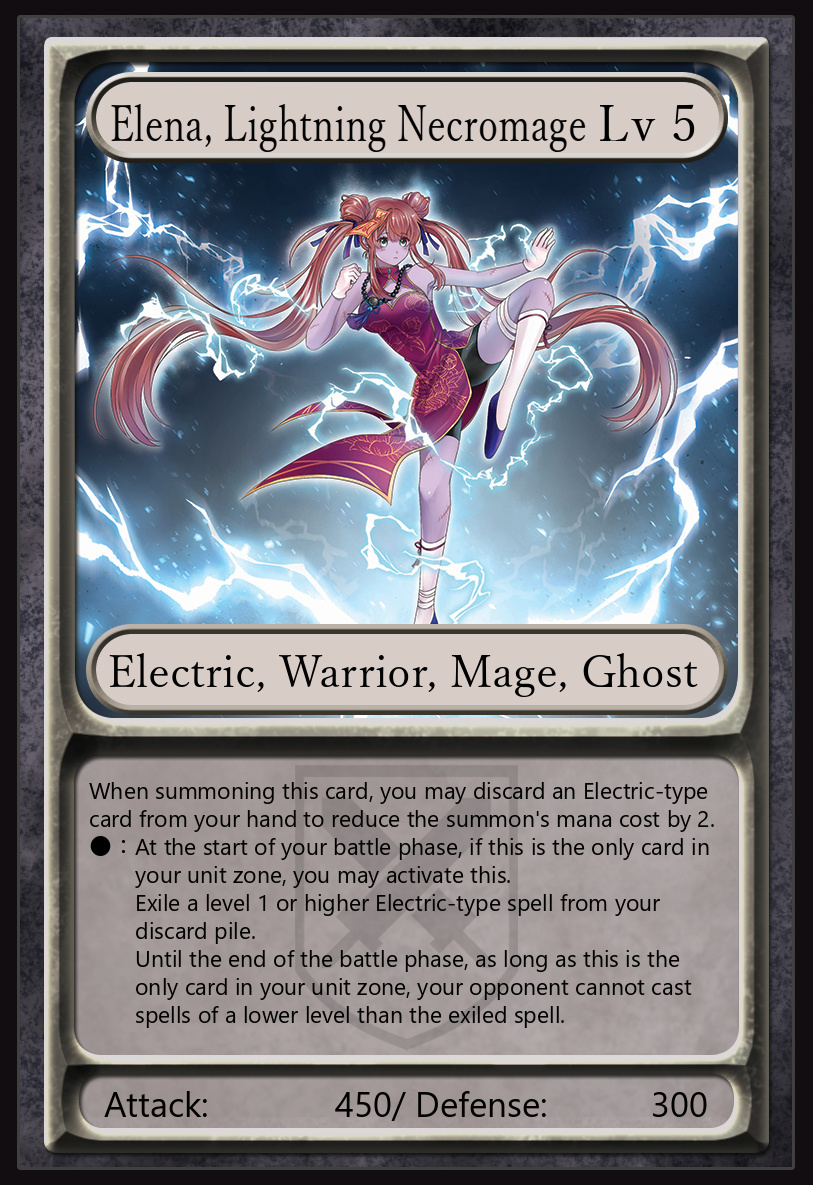 Elena, Lightning Necromage